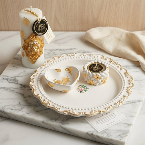 3D Detail Candle Set
