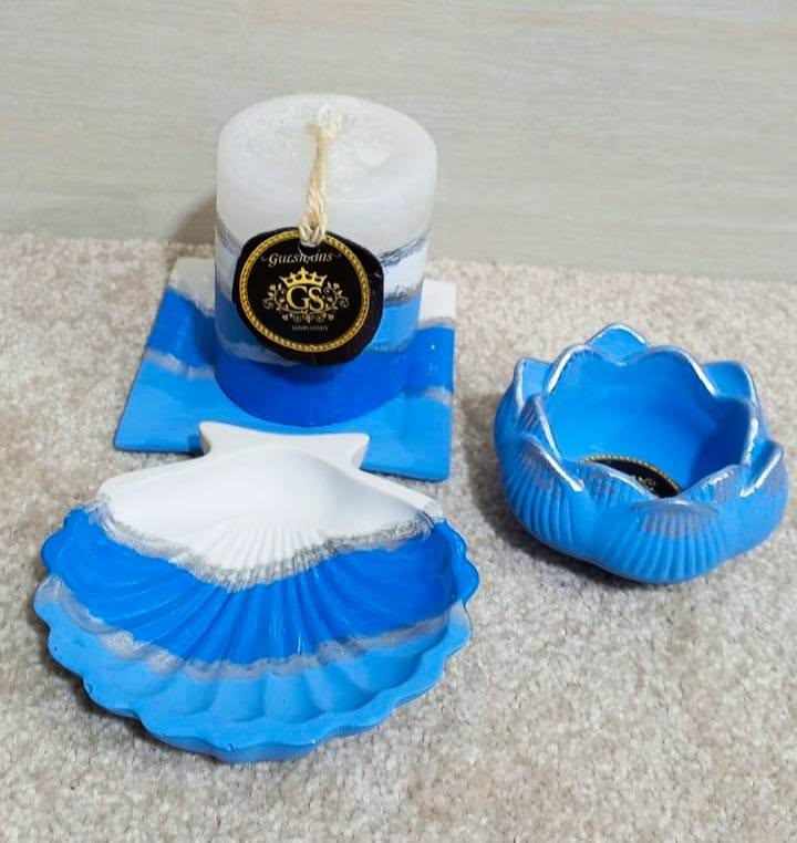 Ocean Candle Set - Gulshahis (Image 3)