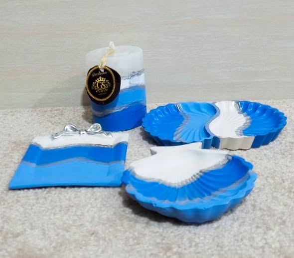 Ocean Candle Set - Gulshahis (Image 1)