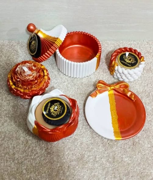 Set of 5 Candle Set - Gulshahis (Image 3)