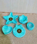 Set of 5 Marble Candle Set - Gulshahis (Image 1)