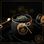 Black & Gold Candle Set