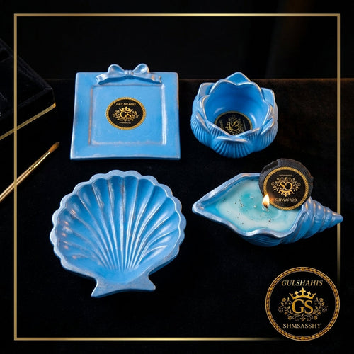 Blue Candle Set
