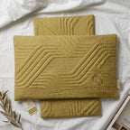 Set of 2 Quilted Cushion Cover Set
