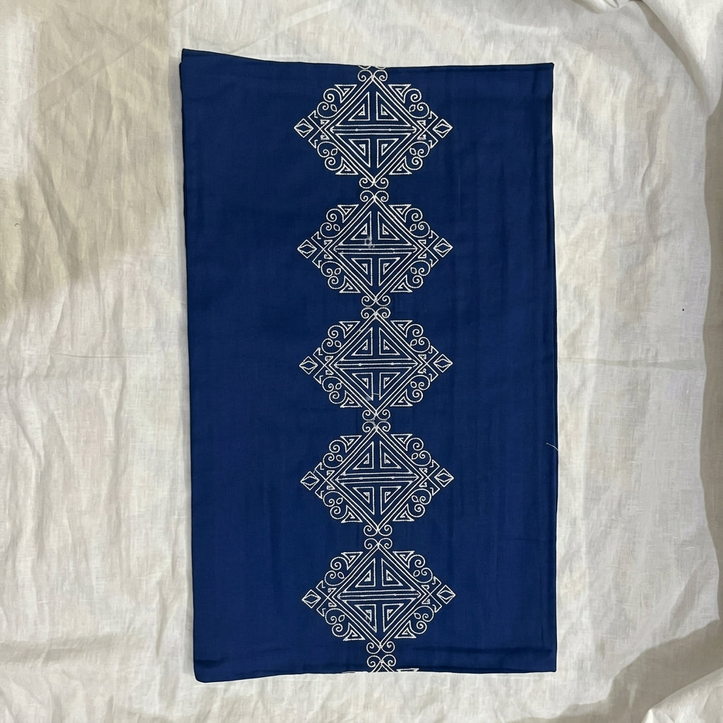 Set of 3 Embroidered Cushion Cover Set