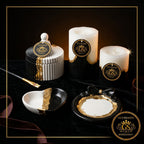 Gold Foil Candle Set 2