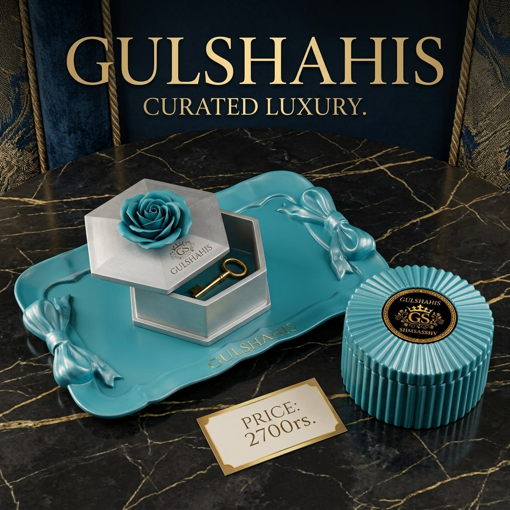 Ocean Blue Candle Set