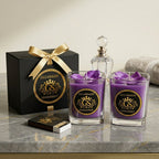 Pair of Crystal Candle Set