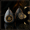 Pair of Pine Cone Candle Set