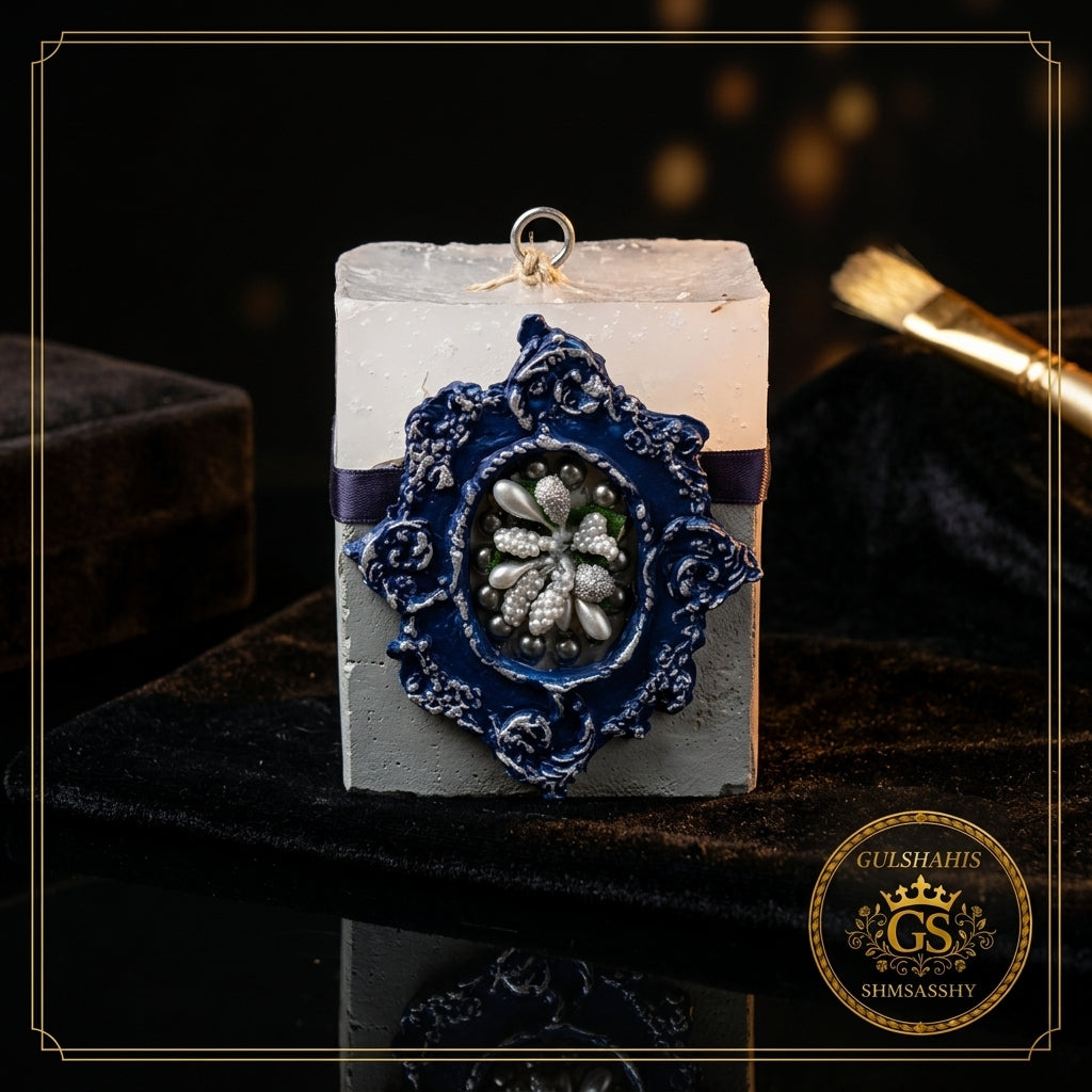 Royal Blue Candle Set