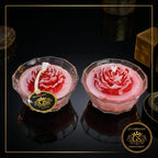 Set of 2 Pink Candle Set