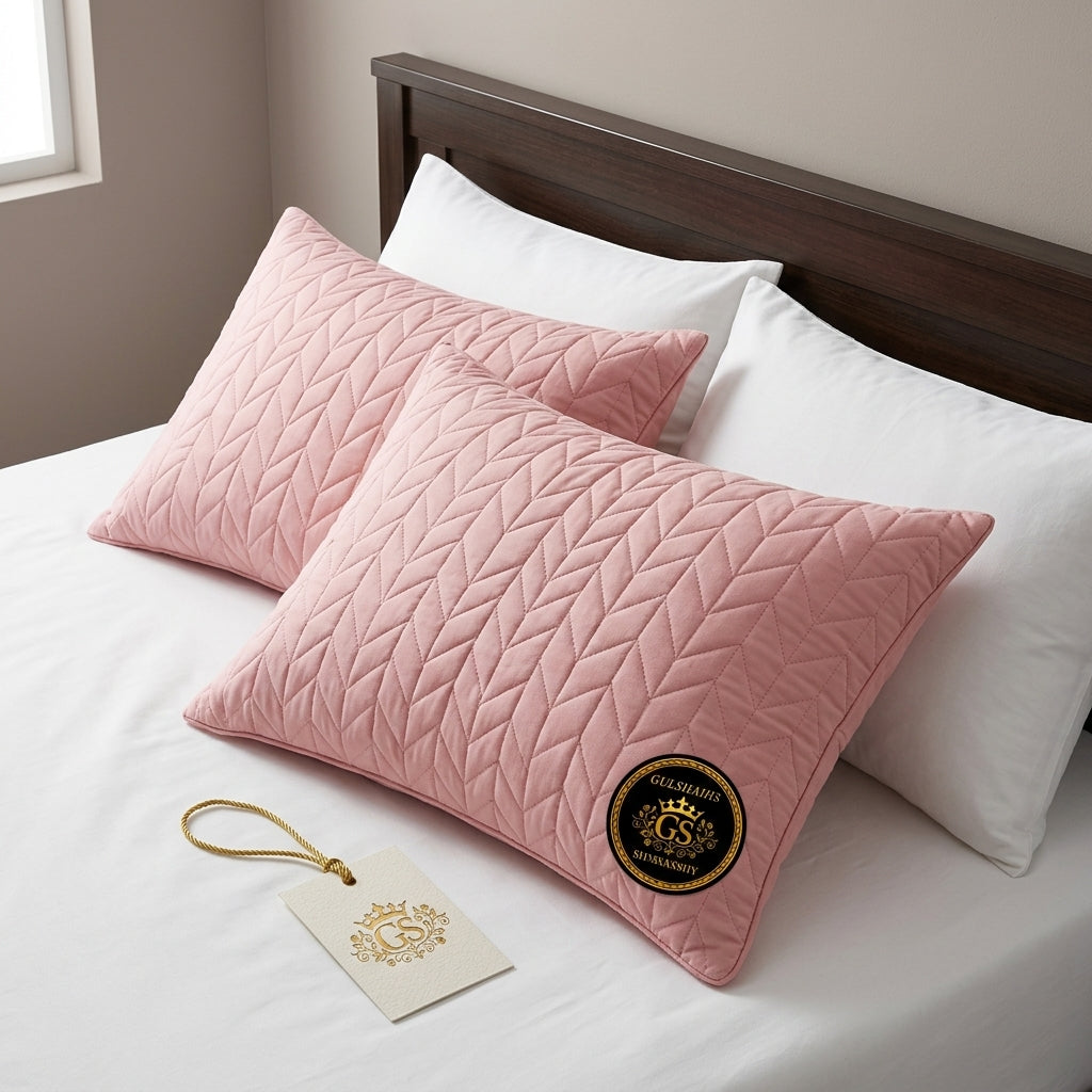 Set of 2 Quilted Cushion Cover Set 5