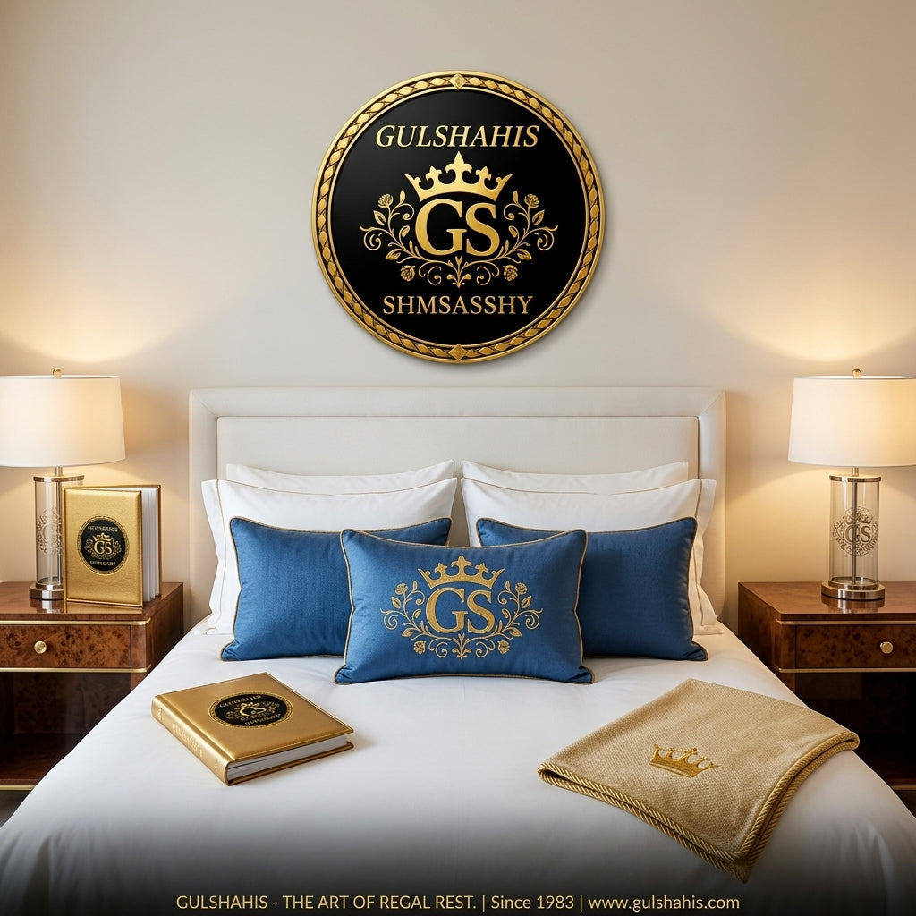 Set of 3 Embroidered Cushion Cover Set