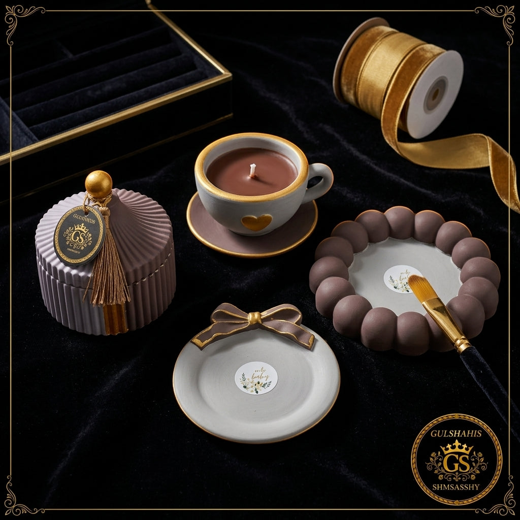 Two-Toned Candle Set
