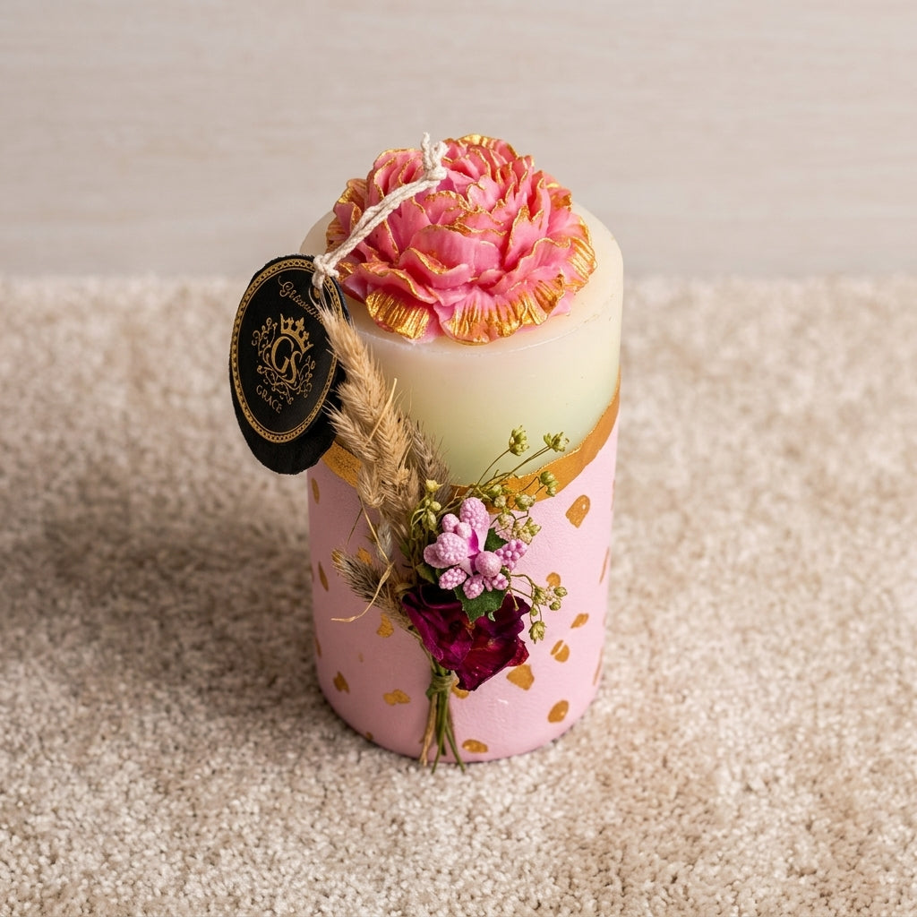 Set of 2 Soy Wax Candle Set