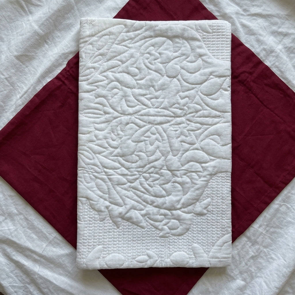 Set of 2 Quilted Cushion Cover Set 3